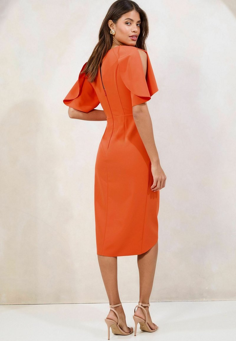lipsy orange dress Buy Lipsy Orange Shell Printed Cami Strap Tiered Maxi Dress from the Next UK online shop