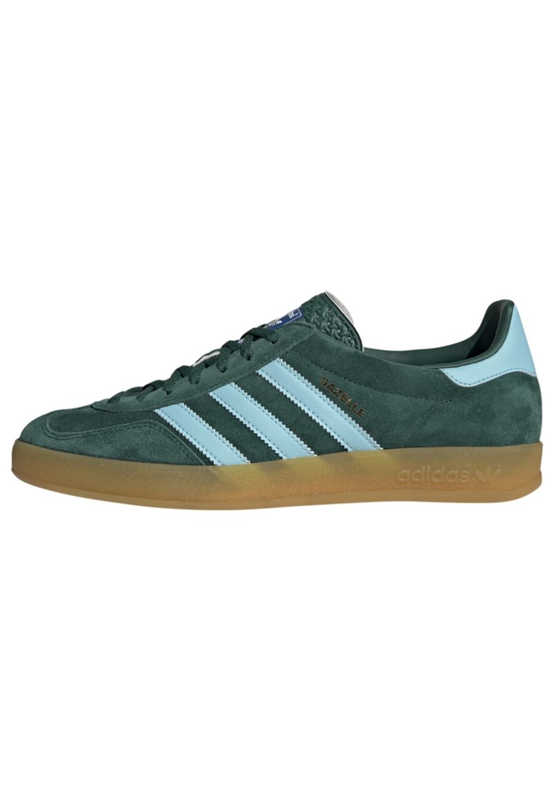 adidas Originals GAZELLE INDOOR - Sneaker low - collegiate green hazy ...