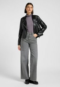 Lee Giacca in similpelle - black