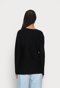 TOM TAILOR Strickpullover - black