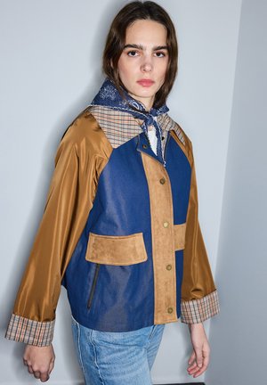 PATTERN - Leichte Jacke - blue