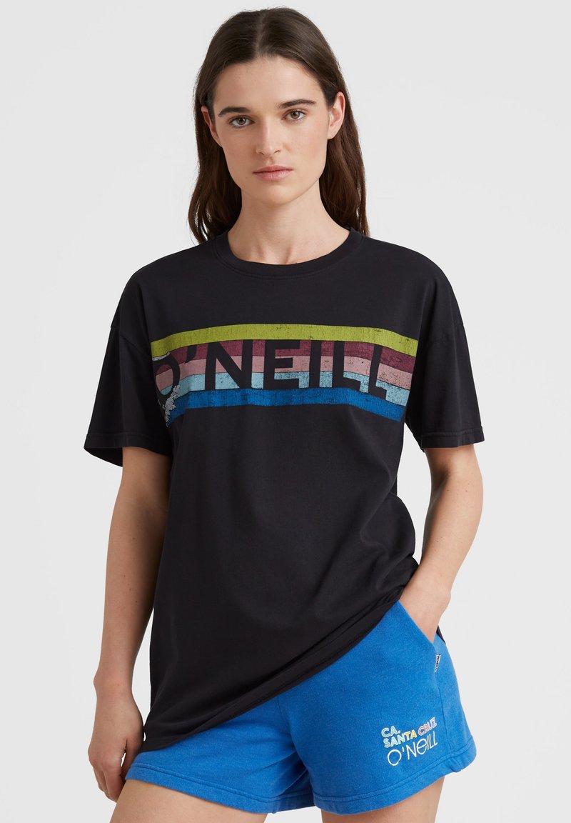 Women’s Short Sleeve T-Shirt O'Neill Luano Graphic Black
