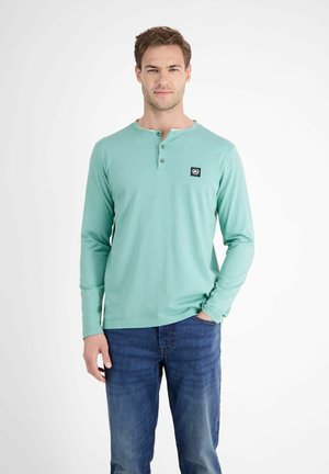 SERAFINO REGULAR FIT - Long sleeved top - fjord blue