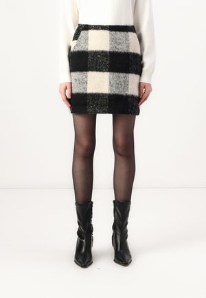 VICHAY SHORT SKIRT - Miniskjørt - meteorite/birch