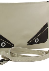 DrachenLeder TOSCANTO  - Schoudertas - beige weiß schwarz