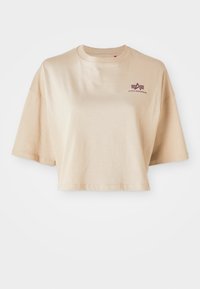 CROPPED - Osnovna majica kratkih rukava - organic beige