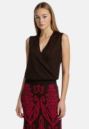 Blouse - marrone