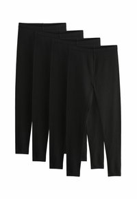 4 PACK - Leggings - black