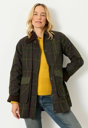 FatFace, CHECK BARN JACKET - Light jacket - navy