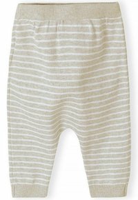MINOTI KNITTED JUMPER AND PANTS SET - Pulover - beige