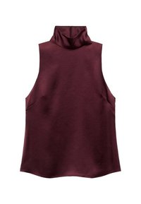 Bluse - bordeaux