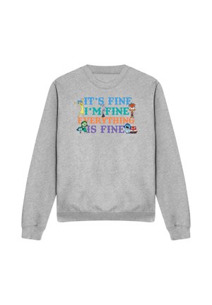 PIXAR INSIDE OUT ITS FINE IM FINE - Sweatshirt - mottled grey