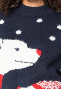 VILA Strickpullover - dark blue