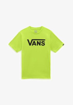 VANS CLASSIC BOYS - Camiseta estampada - bright green