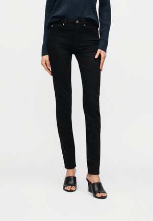 COMO SKINNY - Kitsa lõikega teksad - black