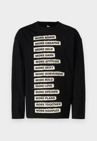 Long sleeved top - black