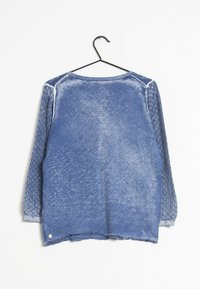 BOSS CASUAL Stickad tröja - blue