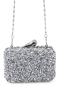 Desa RHEINSTONE WITH CHAIN STRAP - Clutch - gray