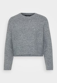 VMBANG O NECK  - Πουλόβερ - medium grey melange