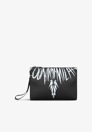 County of Milan, POCHETTE NERA PER UOMO E DONNA DAL DESIGN ICONICO UNISEX - Beauty case - nero