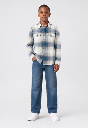 Petrol Industries, BRUSHED CHECK SHIRT IRONHAVEN - Overhemd - royal navy