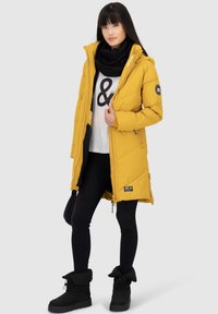 alife & kickin LUNAAK A  - Cappotto invernale - yellow mustard