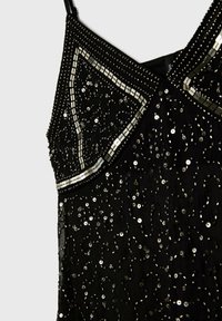 Stradivarius EMBROIDERED STRAPPY - Top - black