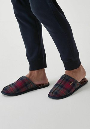 Slippers - red/grey