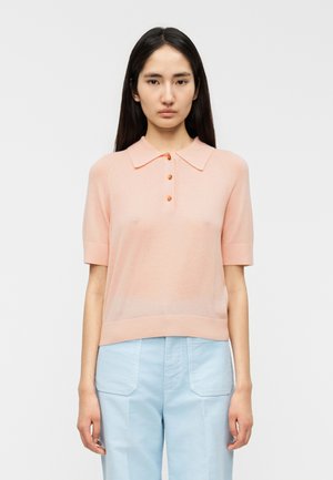 Polo marškinėliai - pale rose