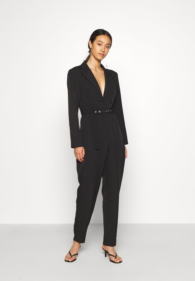 TAILORED BELTED - Combinaison - black