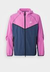 Veste coupe-vent - thunder blue/cosmic fuchsia