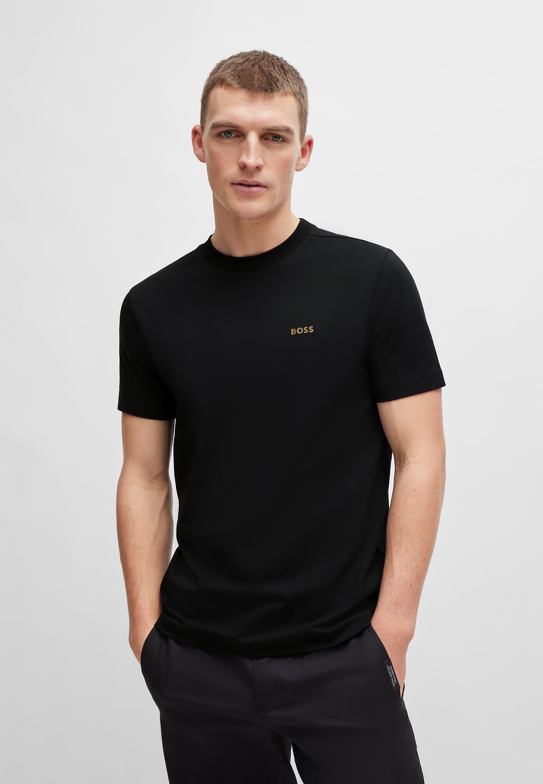 BOSS TEE T-shirt basic black/nero