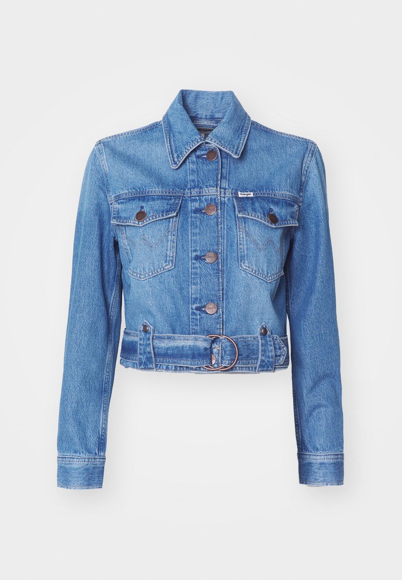 Wrangler Spijkerjas blauw denim/bluedenim