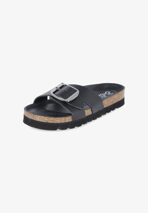 Beliana, Pantolette flach - schwarz