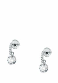 FAVS ZIRKONIA - Örhänge - weißgoldfarben