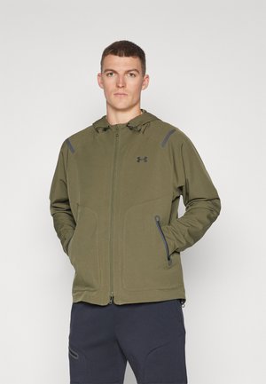 UNSTOPPABLE JACKET - Giacca outdoor - marine/green/black