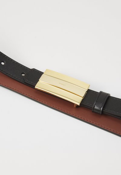 Bally OLLAM - Cinturón - black/russet/gold-coloured