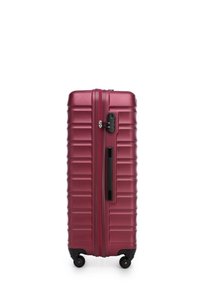 WITTCHEN LARGE SUITCASE WITH LUGGAGE TAG FROM ABS - Valise à roulettes - dark red