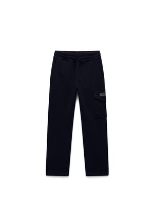 Napapijri LOGO - Oldalzsebes nadrágok - black beauty