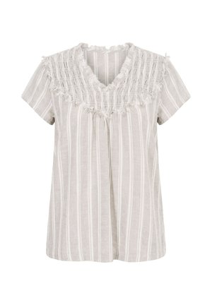 Ulla Popken, Bluse - cream