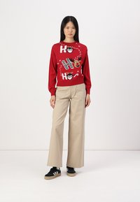 ONLY ONLXMAS BALLOON O NECK BOX - Maglione - chili pepper
