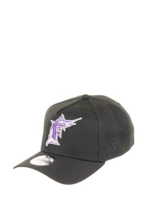 New Era FLORIDA MARLINS MLB WORLD SERIES 2003 SIDEPATCH 9FORTY A-FRAME - Cap - schwarz