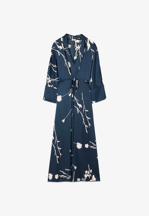 Oltre, VESTITO A KIMONO FANTASIA - Hverdagskjole - blu