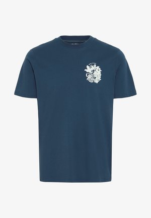 Blend, BHJAFON BACKPRINT - T-shirt imprimé - dress blues