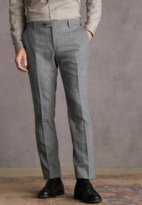 Next - SIGNATURE ITALIAN-SLIM FIT - Chinot - grey Pienoiskuva 1