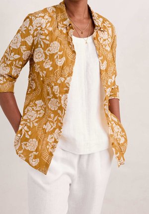 Overhemdblouse - yellow