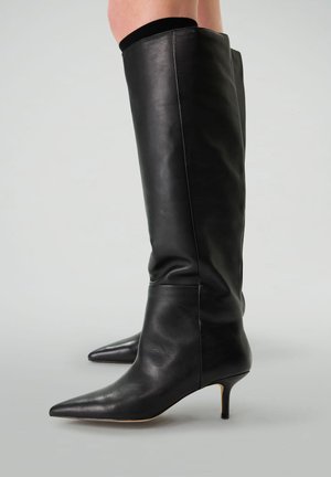 MIT PFENNIGABSATZ - Laarzen - black