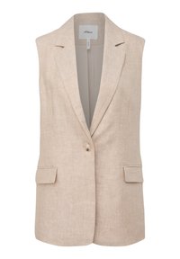 s.Oliver BLACK LABEL D’INTÉRIEUR EN - Veste sans manches - sandstein
