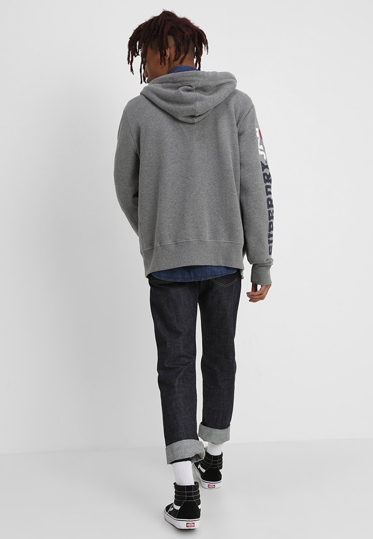 Superdry TRACK & FIELD Hoodie met rits greenGroen Topman SANTA MONICA Sweater greenGroen Zalando.nl