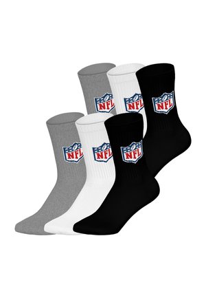SHIELD CREW 6ER PACK - Socken - mgr wht blk